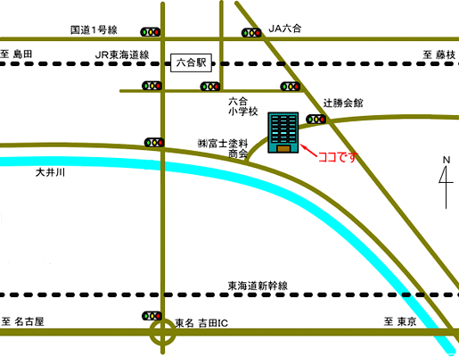 アクセスマップ